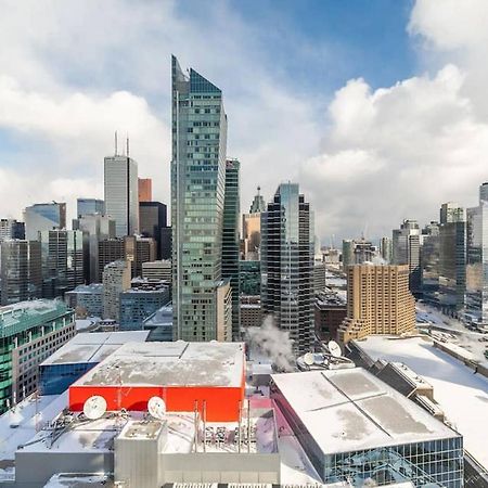 Stunning Views Of Downtown - Luxury High Rise With King Bed! Villa Toronto Esterno foto